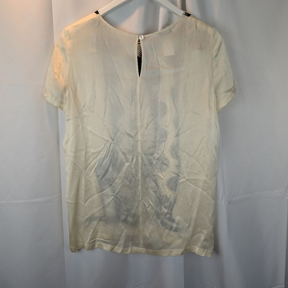 Moschino super rare silk blend blouse size 10 in EUC - Picture 4 of 8